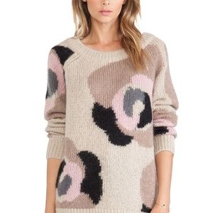 Kate Spade Deco Rose Mohair Sweater